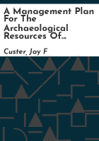 A_management_plan_for_the_archaeological_resources_of_the_Upper_Delmarva_region_of_Maryland