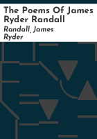 The_poems_of_James_Ryder_Randall