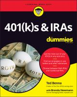 401_k_s___IRAs_for_dummies_2022