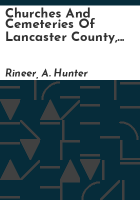 Churches_and_cemeteries_of_Lancaster_County__Pennsylvania